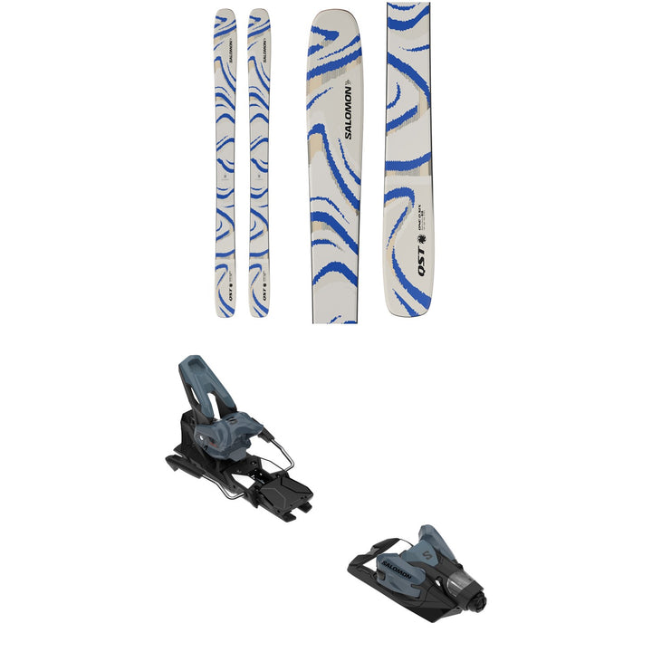 Salomon QST 106 Skis + Strive 14 GW Ski Bindings 2026