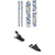 Salomon QST 106 Skis + S/Lab Shift² MN 13 Alpine Touring Ski Bindings 2026