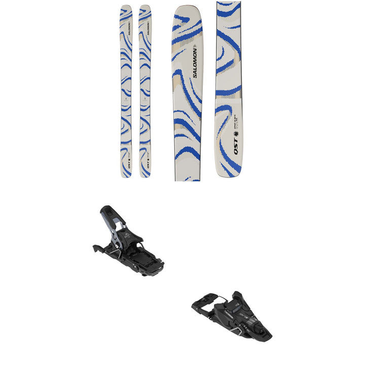Salomon QST 106 Skis + S/Lab Shift² MN 13 Alpine Touring Ski Bindings 2026