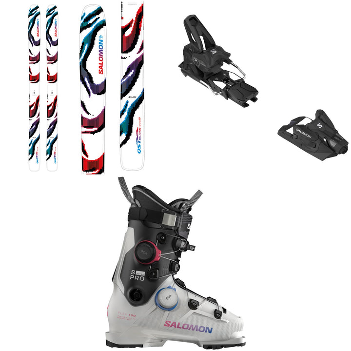 Salomon S/Lab QST Blank Skis + Strive 14 GW Ski Bindings + S/Pro Supra Dual BOA 130 Ski Boots 2026