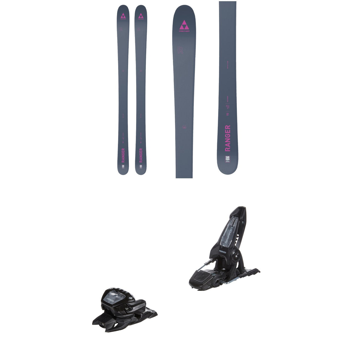 Fischer Ranger Skis + Marker Griffon 13 ID Ski Bindings 2026