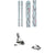Salomon QST 94 Skis + Look Pivot 2.0 11 GW Ski Bindings 2026