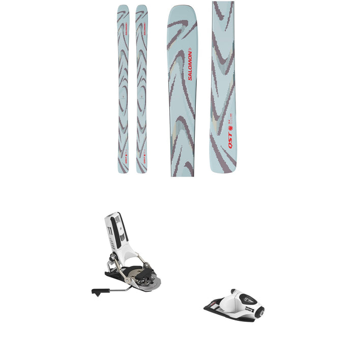 Salomon QST 94 Skis + Look Pivot 2.0 11 GW Ski Bindings 2026