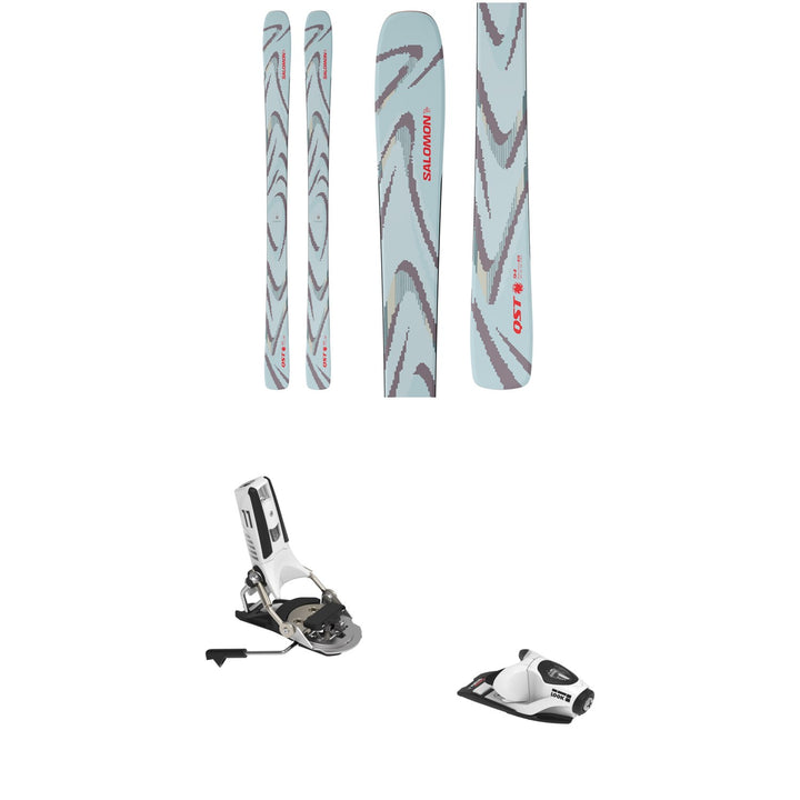 Salomon QST 94 Skis + Look Pivot 2.0 11 GW Ski Bindings 2026