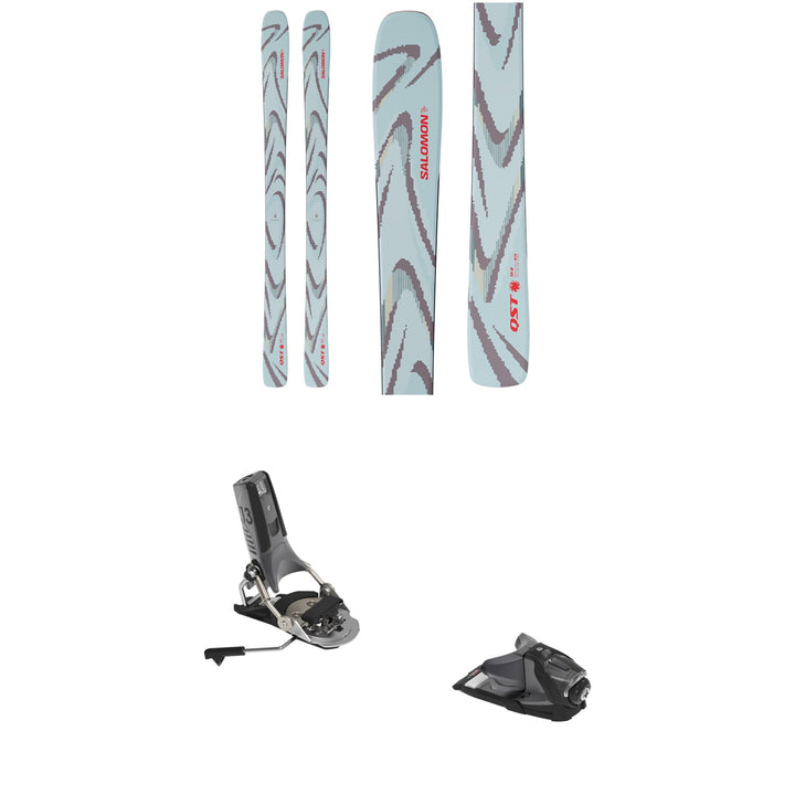 Salomon QST 94 Skis + Look Pivot 2.0 13 GW Ski Bindings 2026