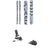 Salomon QST 100 Skis + Look Pivot 2.0 13 GW Ski Bindings 2026