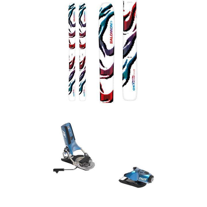 Salomon S/Lab QST Blank Skis + Look Pivot 2.0 15 GW Ski Bindings 2026