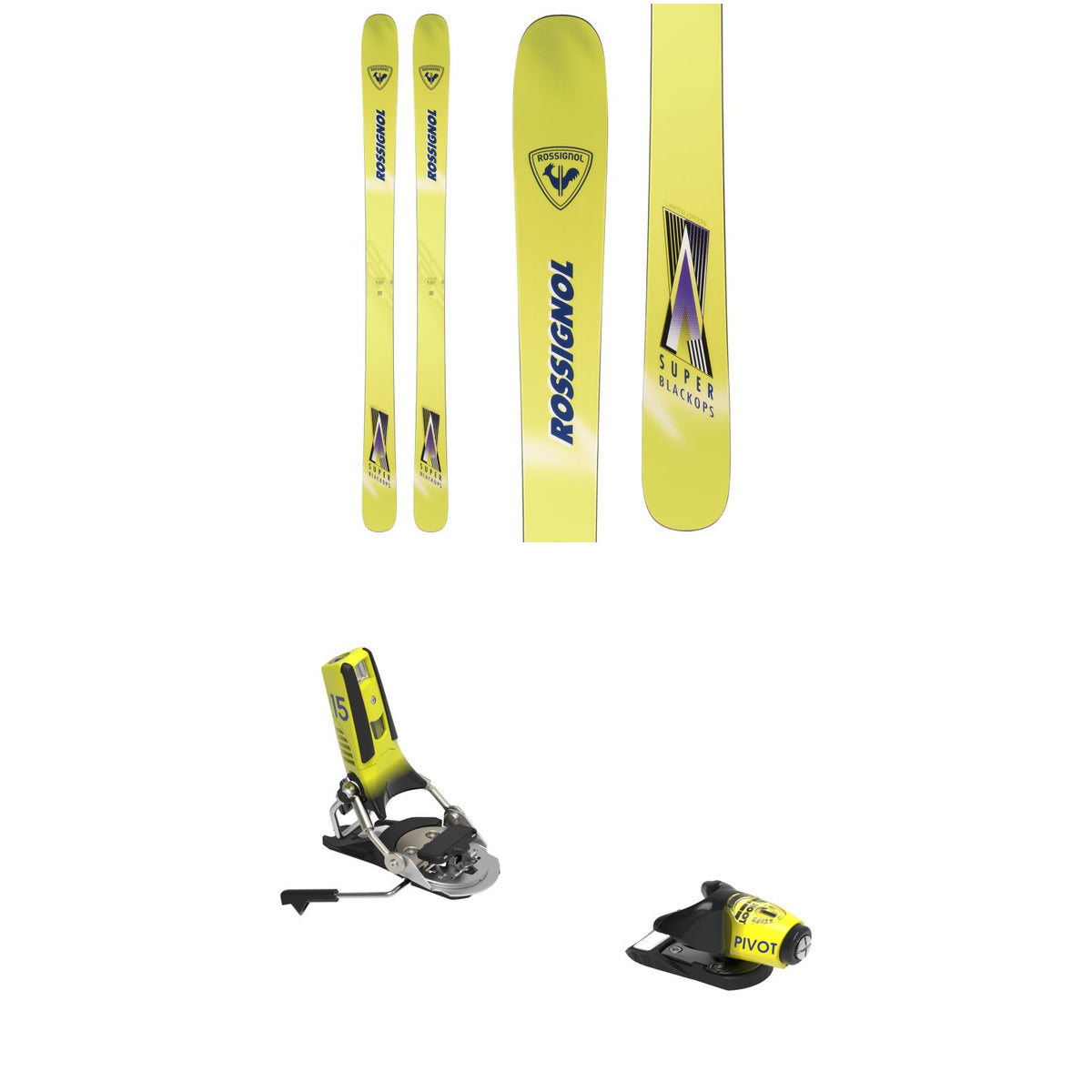 Rossignol Super Black Ops Skis+ Look Pivot 2.0 15 GW Ski Bindings 2026