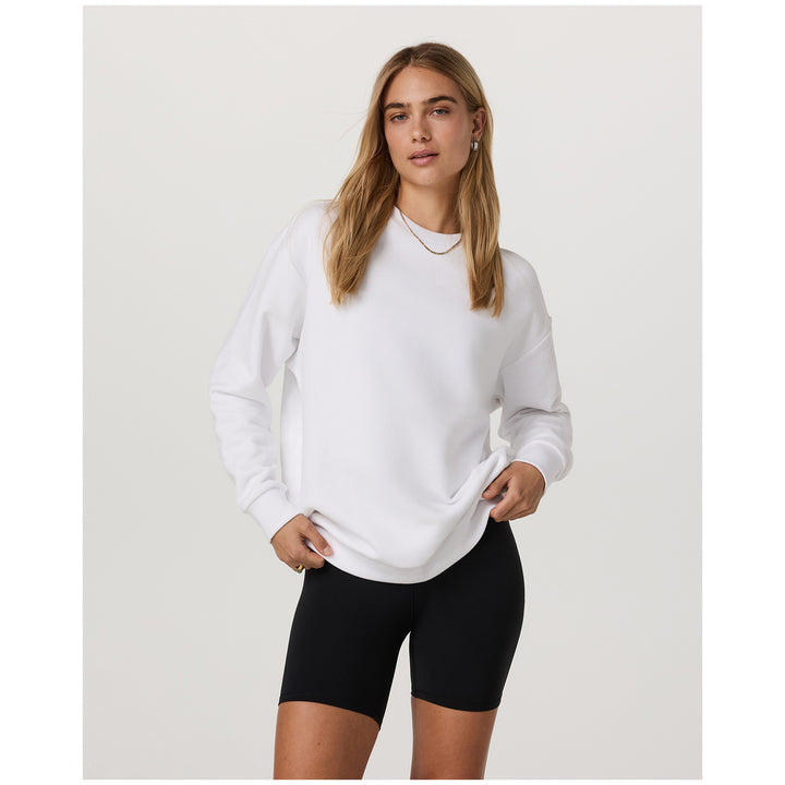 Vuori Restore Oversized 2.0 Crew - Women's White