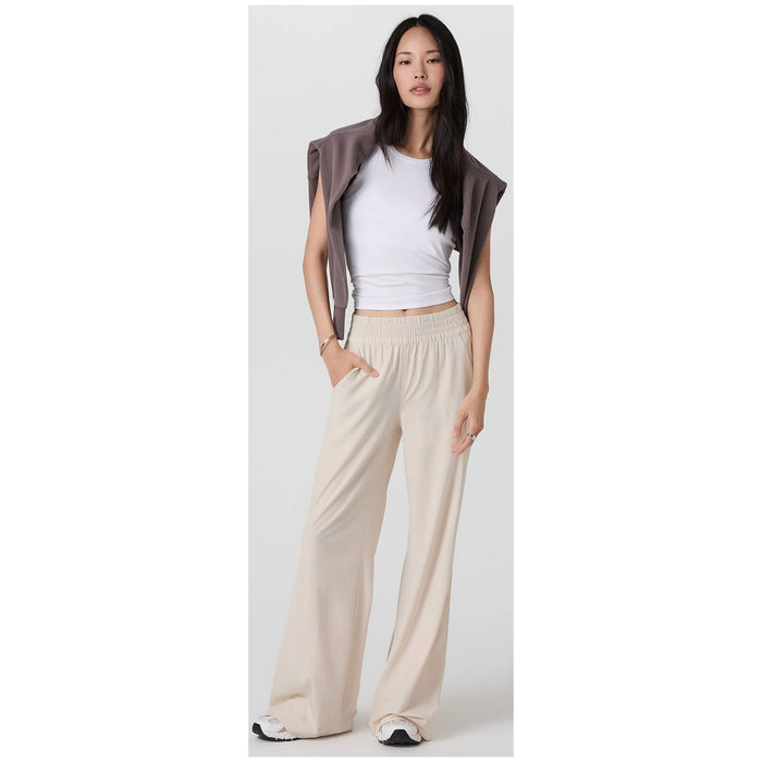 Vuori Villa Wideleg Pants - Women's Milkweed