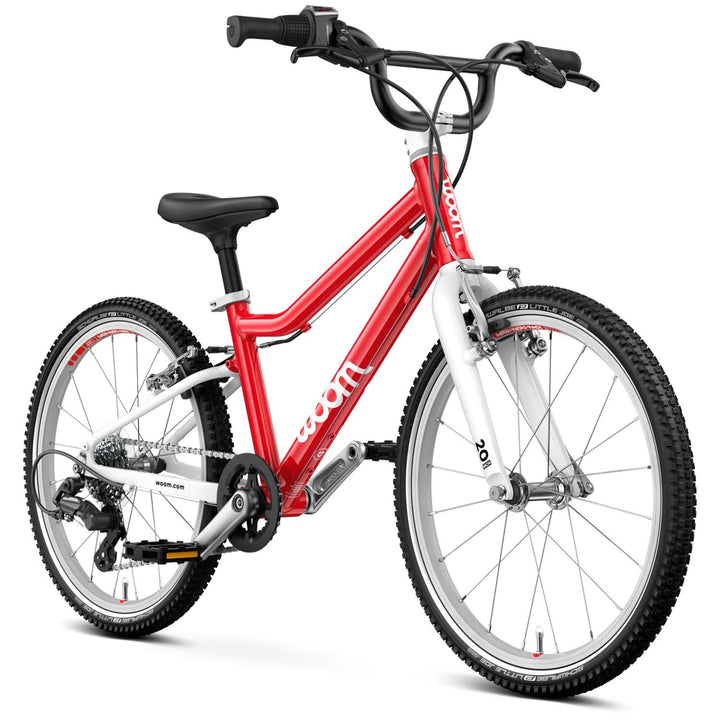 woom GO 4 Complete Mountain Bike - Kids' 2026 woom Red