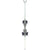 K2 Disruption 76 W Skis + ERP 10 Quikclik Bindings 2023