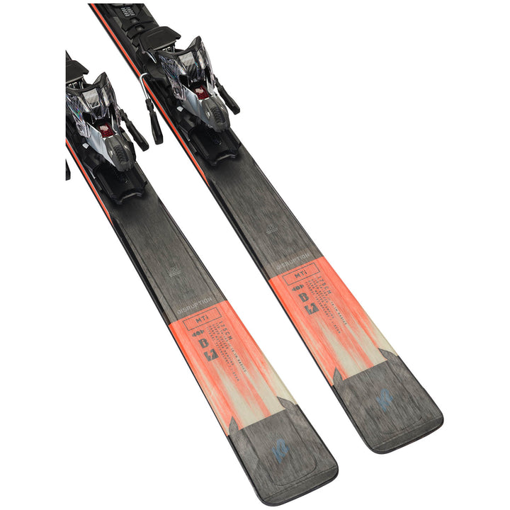 K2 Disruption MTi Skis + MXCell 12 Quikclik Bindings 2024