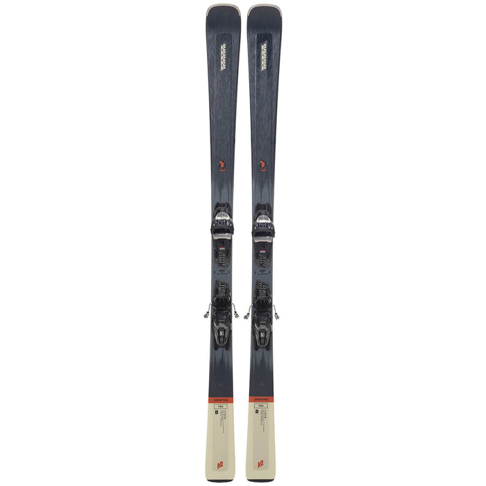K2 Disruption 76 X Skis + M3 10 Compact Quikclik Bindings 2024