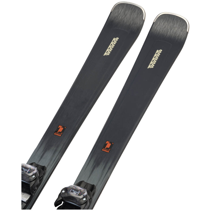 K2 Disruption 76 X Skis + M3 10 Compact Quikclik Bindings 2024