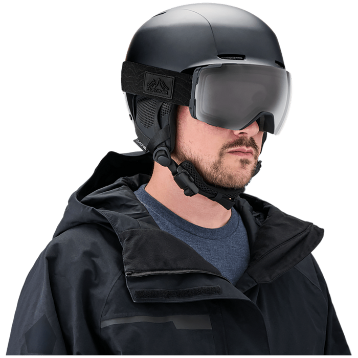 Dakine Domain Plus Goggles Black/Black + Storm Yellow
