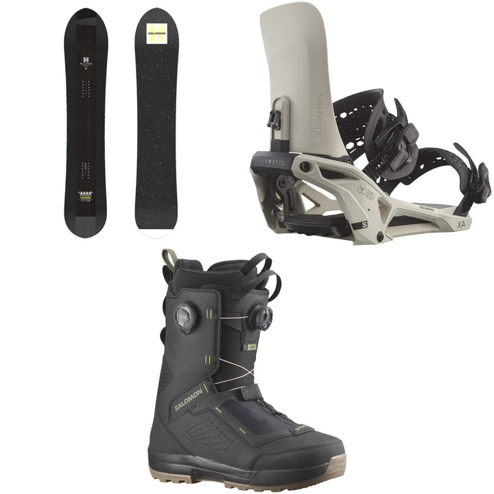 Salomon HPS - Sickstick Snowboard + XA Supermatic Snowboard Bindings + Echo Dual Boa Snowboard Boots 2026