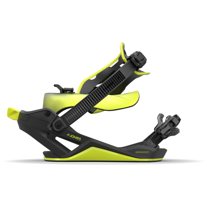 Jones Mercury FASE Snowboard Bindings 2026 Lime Art