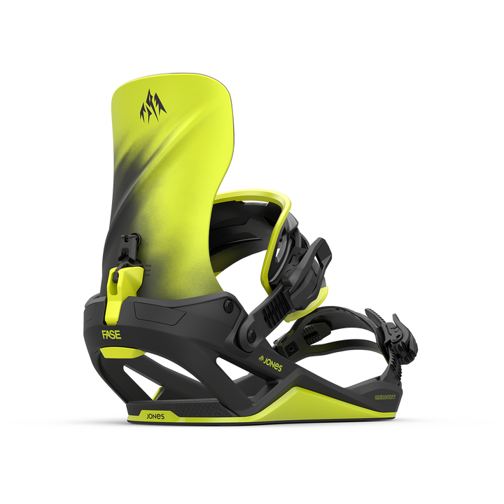 Jones Mercury FASE Snowboard Bindings 2026 Lime Art