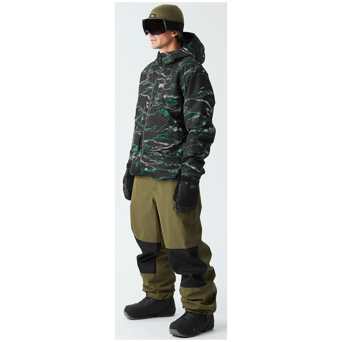 Picture Organic Akna M Jacket - Men's Forest Shadow Print
