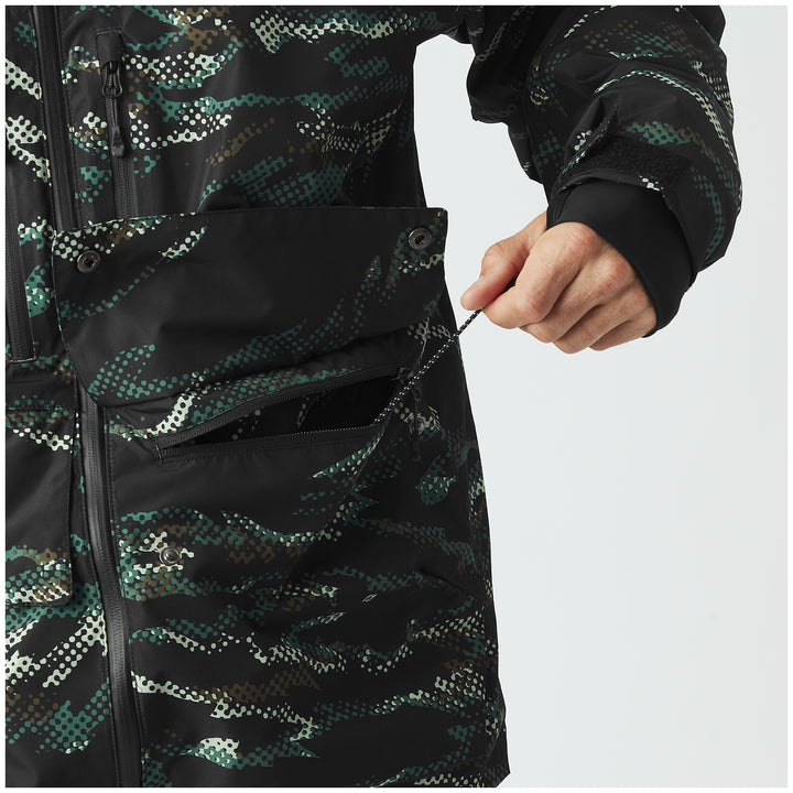 Picture Organic Akna M Jacket - Men's Forest Shadow Print