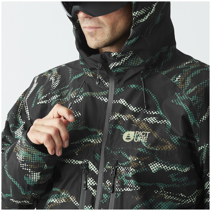Picture Organic Akna M Jacket - Men's Forest Shadow Print