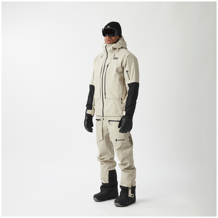 Picture Organic Huron GORE-TEX 3L Jacket - Men's Pure Cashmere