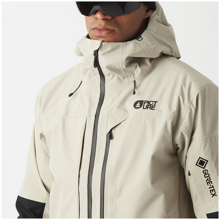 Picture Organic Huron GORE-TEX 3L Jacket - Men's Pure Cashmere