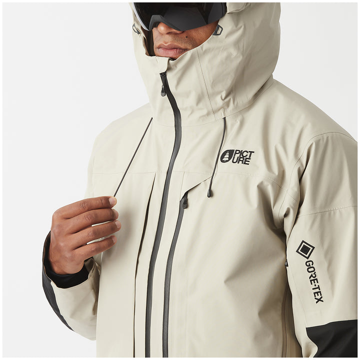 Picture Organic Huron GORE-TEX 3L Jacket - Men's Pure Cashmere