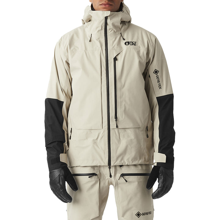 Picture Organic Huron GORE-TEX 3L Jacket - Men's Pure Cashmere
