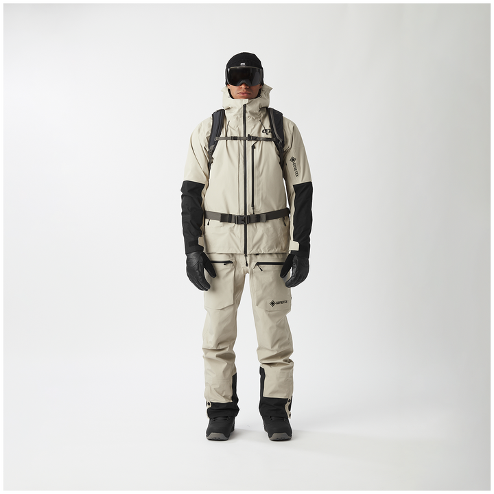 Picture Organic Huron GORE-TEX 3L Jacket - Men's Pure Cashmere