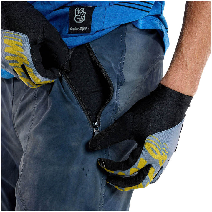 Troy Lee Designs Skyline Trail Shell Shorts Washed Out Dark Cloud