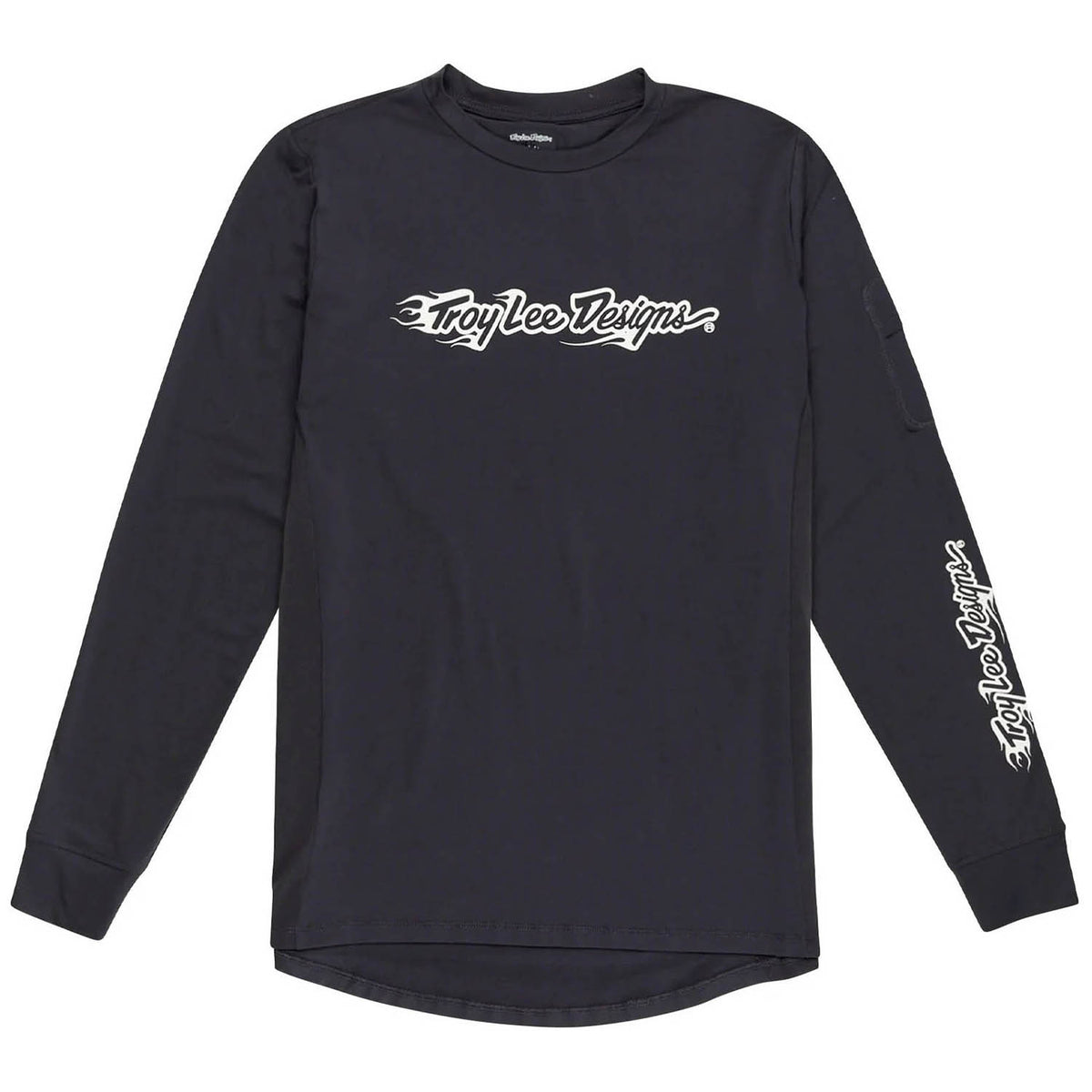 Troy Lee Designs Ruckus Long-Sleeve Ride Tee Burn Out Carbon