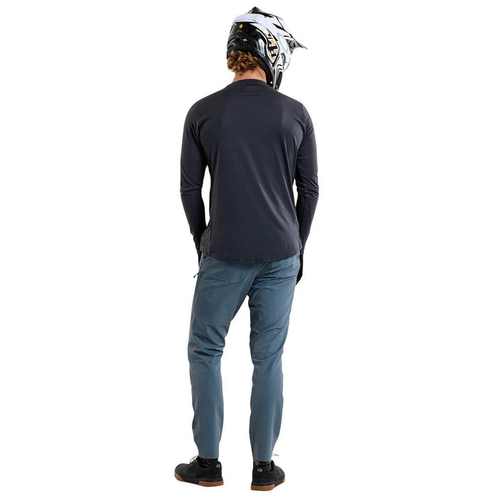 Troy Lee Designs Ruckus Long-Sleeve Ride Tee Burn Out Carbon