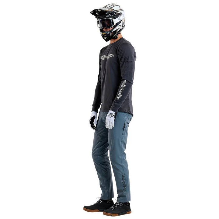 Troy Lee Designs Ruckus Long-Sleeve Ride Tee Burn Out Carbon