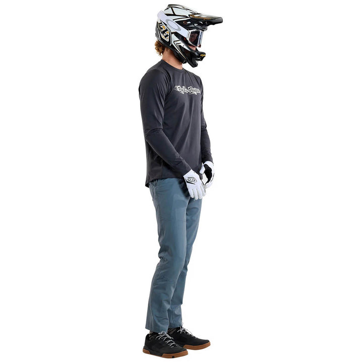 Troy Lee Designs Ruckus Long-Sleeve Ride Tee Burn Out Carbon