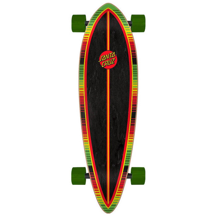 Santa Cruz Skateboards Serape Dot Pintail 9.2 Cruiser Complete