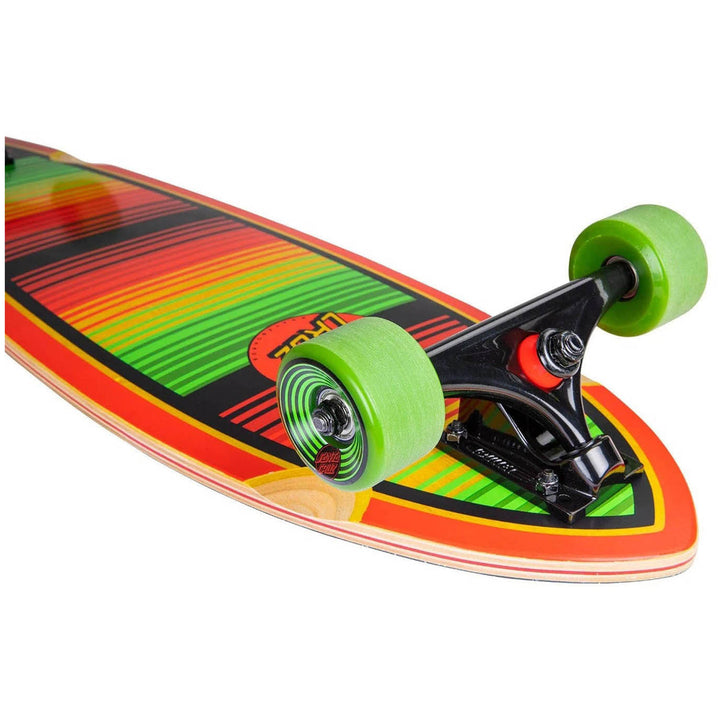 Santa Cruz Skateboards Serape Dot Pintail 9.2 Cruiser Complete