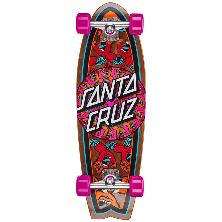 Santa Cruz Skateboards Mandala Hand Shark 8.8 Cruiser Complete