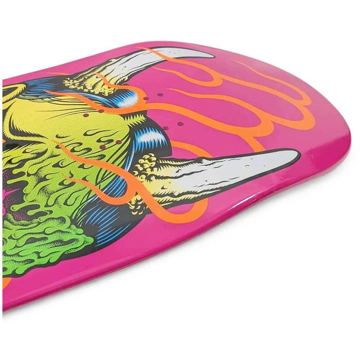 Santa Cruz Skateboards Dressen Hannya Mask Pro Shaped 9.3 Skateboard Deck
