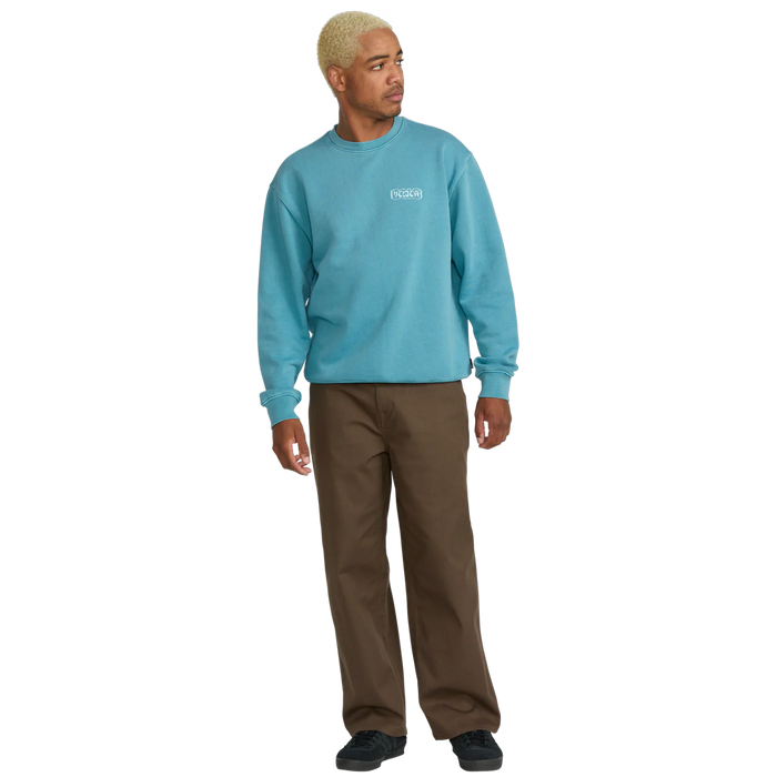 Volcom Terry Stoned Crew - Men's Used Blue