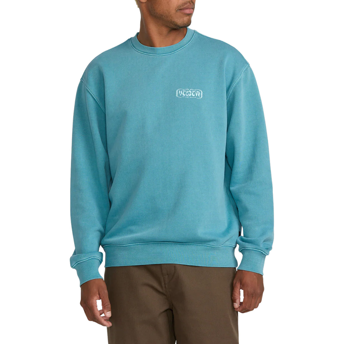 Volcom Terry Stoned Crew - Men's Used Blue
