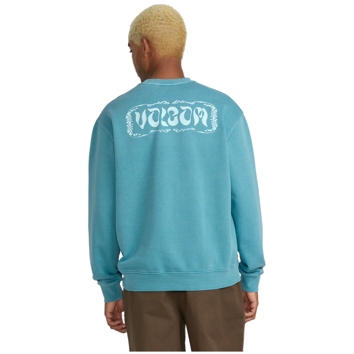 Volcom Terry Stoned Crew - Men's Used Blue