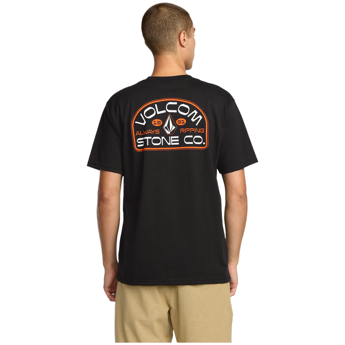 Volcom Always Ripping Short-Sleeve T-Shirt - Men's Black