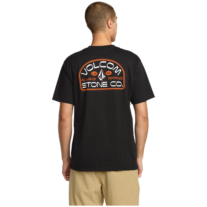 Volcom Always Ripping Short-Sleeve T-Shirt - Men's Black