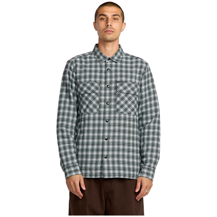 Volcom Wilderstone Long Sleeve Shirt - Men's Dirty White