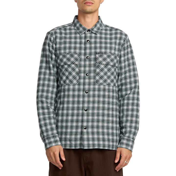 Volcom Wilderstone Long Sleeve Shirt - Men's Dirty White