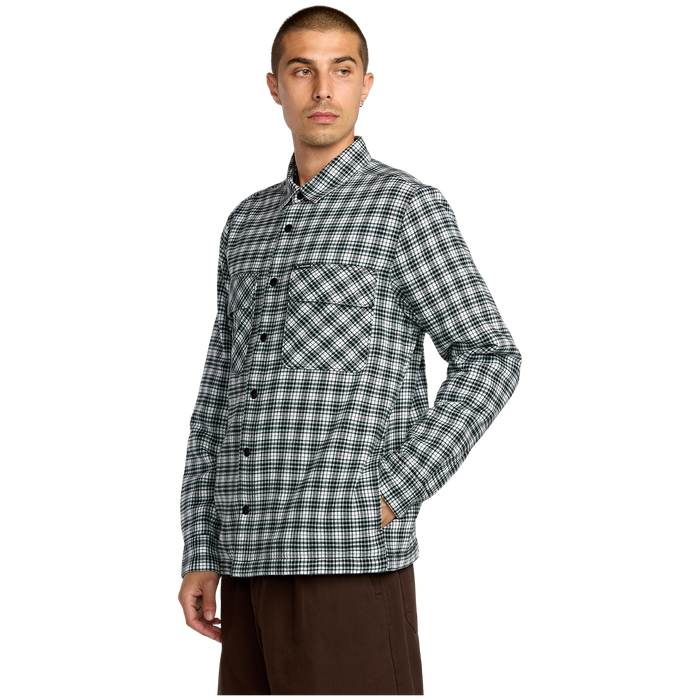 Volcom Wilderstone Long Sleeve Shirt - Men's Dirty White