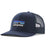 Patagonia P-6 Logo Trucker Hat New Navy