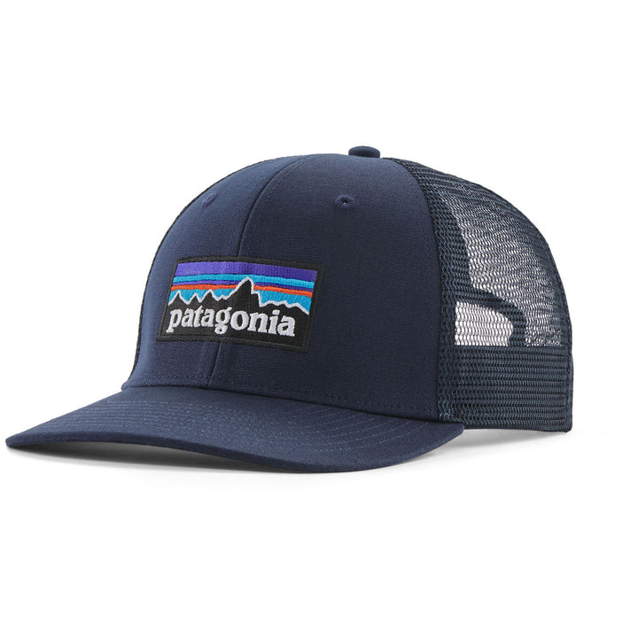 Patagonia P-6 Logo Trucker Hat New Navy
